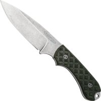 Bradford Knives Guardian 3, 32S-001-MC MagnaCut Sabre Stonewashed, Textured Black G10, vaststaand mes