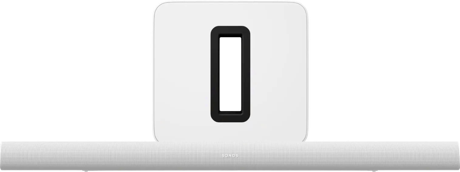 Sonos Arc Ultra + Sonos Sub 4 Wit