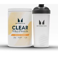 Clear Protein Bundel - Shaker - Sinaasappel Mango
