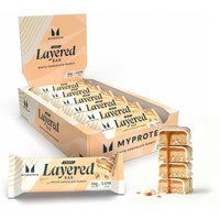 Crispy Layered Bar - 12 x 58g - Witte Chocolade Pinda