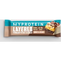 Eiwitreep met laagjes - 12 x 60g - Cookies en Cream - Nieuw en Verbeterd