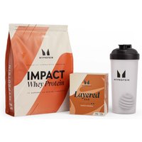 Bundel met Impact Whey Protein + Layered eiwitreep - Cookie Crumble - Cookies & Cream