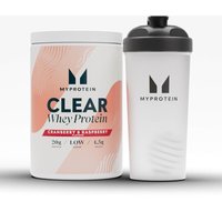 Clear Protein Bundel - Shaker - Cranberry & Framboos
