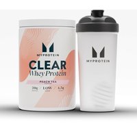 Clear Protein Bundel - Shaker - Perzik Thee