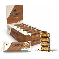 Eiwitreep met laagjes - 12 x 60g - Cookie Crumble