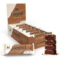 Eiwitreep met laagjes - 12 x 60g - Triple Chocolate Fudge