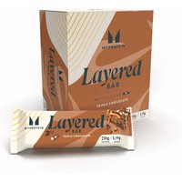 Eiwitreep met laagjes - 6 x 60g - Triple Chocolate Fudge