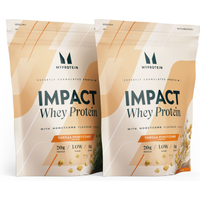 Impact Whey Protein - 1.92kg - 60servings - Chocolade-karamel met krokante koekkruimels