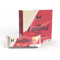 Lean Layered Protein Bar - 3 x 40g - Witte Chocolade en Framboos