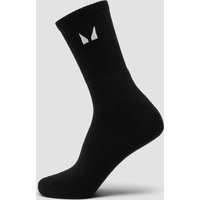 MP Unisex Crew Socks (1 Pack) - Black - UK 6-8