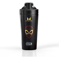 Myprotein Spiderman shaker van gerecycled metaal - Zwart
