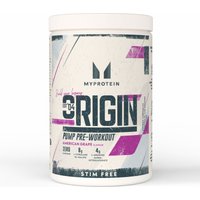 Origin Stim-Free Pre-Workout - 600G - 30servings - American Grape