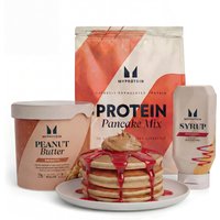 Pancake Bundel - Raspberry - Peanut Butter, Smooth - Chocolade